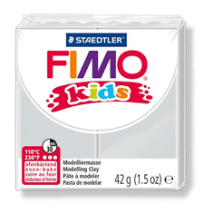 Staedtler FIMO Kids Égethető gyurma 42g - Világosszürke (8030 80)