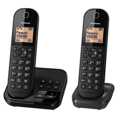 PANASONIC KX-TGC422 Asztali telefon - Fekete (KX-TGC422GB)