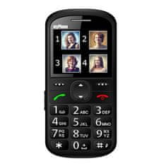 myPhone Halo 2 5902052860548 0.0320GB 0.024GB Single SIM Fekete Hagyományos telefon
