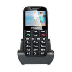 Evolveo Easyphone XD SGM EP-600-XDB Single SIM Fekete Hagyományos telefon