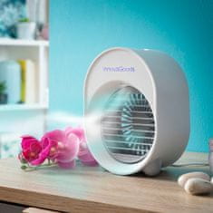 InnovaGoods Mini Ultrasound Air Cooler-Humidifier with LED Koolizer InnovaGoods 