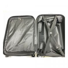 Northix 3 bőrönd készlet - Ezüst 