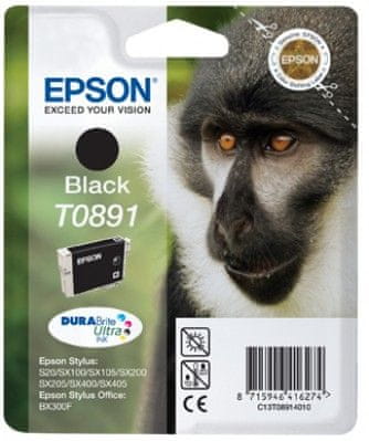 Epson T0891 Nyomtatópatron, Fekete