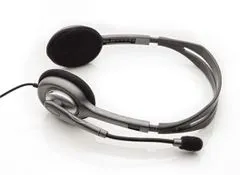 Logitech Stereo Headset H110 Mikrofonos fejhallgató