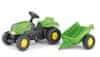 Rolly Toys Rolly Kid lábbal hajtható traktor - zöld II.