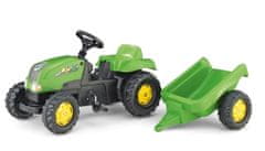 Rolly Toys Rolly Kid lábbal hajtható traktor - zöld II.
