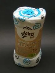 XKKO Bambusz pelenka, Kék MIX, 70x70, 3db