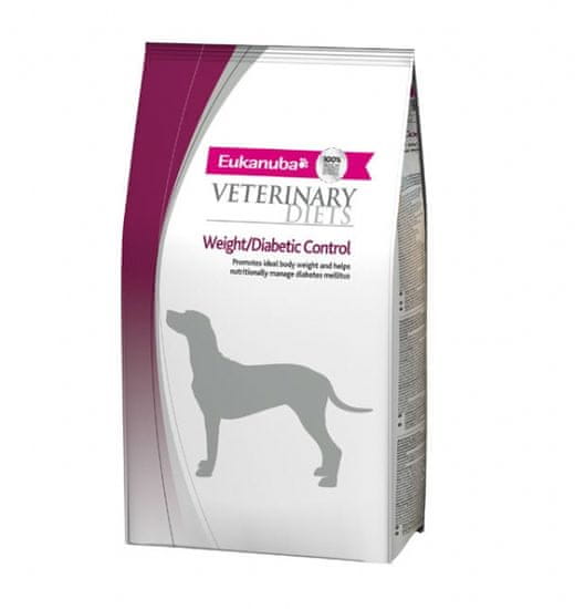Eukanuba Veterinary Diet Weight / Diabetic Control kutyatáp - 12kg