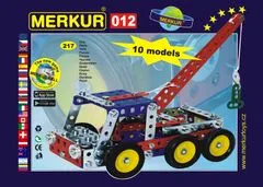 Merkur M 012 Vontató építőkészlet, Fém, 217 darabos