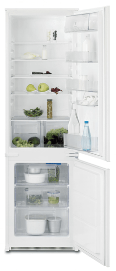 Electrolux ENN2800BOW Beépíthető kombinált hűtőszekrény