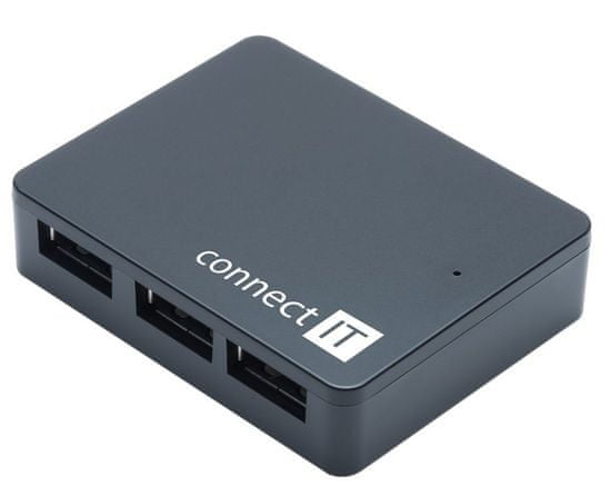 Connect IT SWIFT USB 3.0 Hub, 4 portos