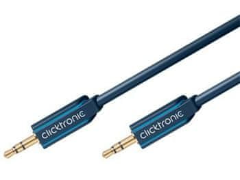 ClickTronic HQ OFC kábel Jack 3,5 mm stereo, M/M, 1m