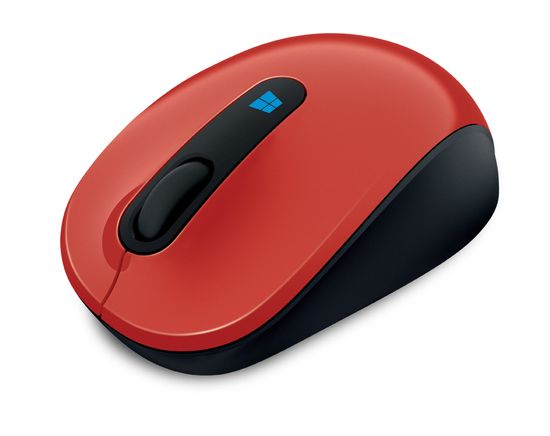 Microsoft Sculpt Mobile Mouse Vezeték nélküli egér, Piros