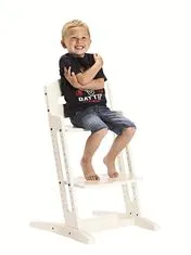 BabyDan Etetőszék Dan Chair New, White