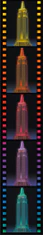 Ravensburger Empire State Building 3D puzzle, LED-es
