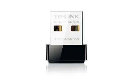 TP-LINK 150Mbps Wifi N Nano USB Adapter (TL-WN725N)