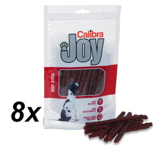 Calibra Joy Dog Beef Stick jutalomfalat, 8 x 100 g