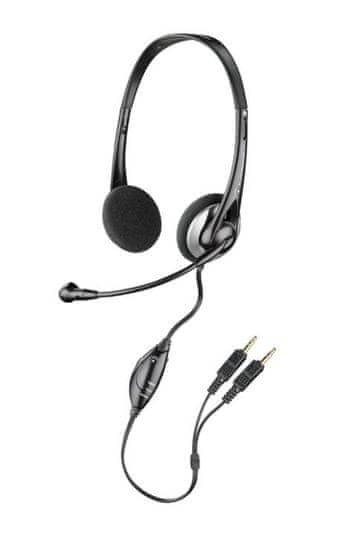 Plantronics Audio 326 Headset, Fekete