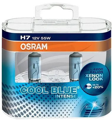 Osram 12V 55W H7 Cool Blue Intense 64210CBI Autóizzó