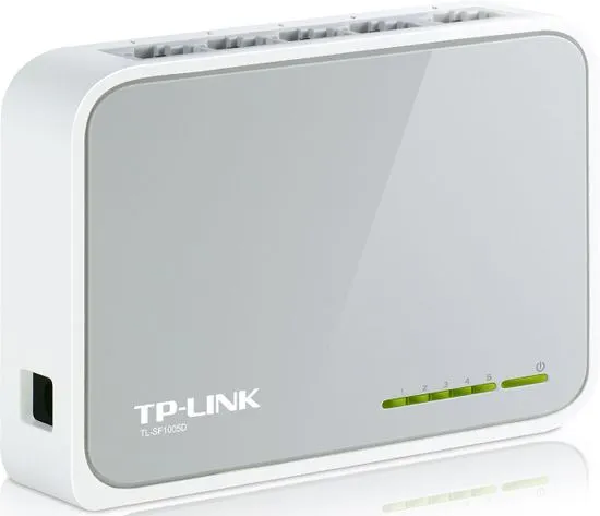 TP-LINK TL-SF1005D 5x 10/100Mbps Asztali Switch