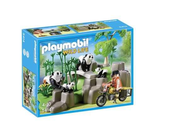 Playmobil 5414 Pandacsalád a bambuszligetben