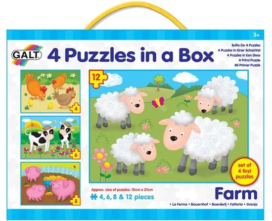 Galt 4 in 1 Farm Puzzle
