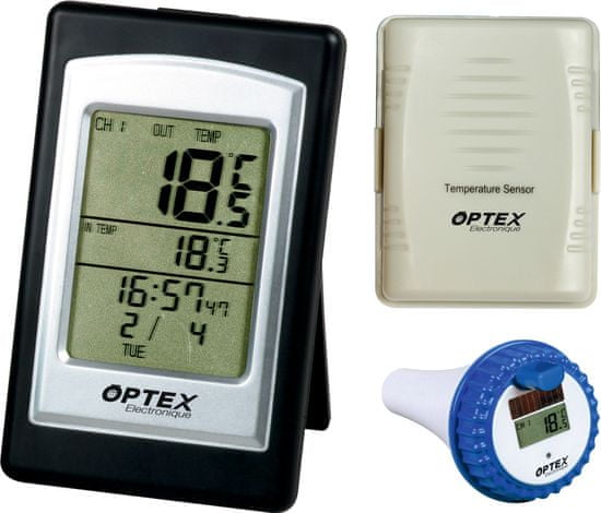 Optex TH- 025 Solar Pool & Spa Hőmérő