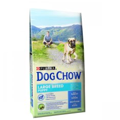Purina Dog Chow Puppy nagytermetű kutyafajták pulykával, 14 kg