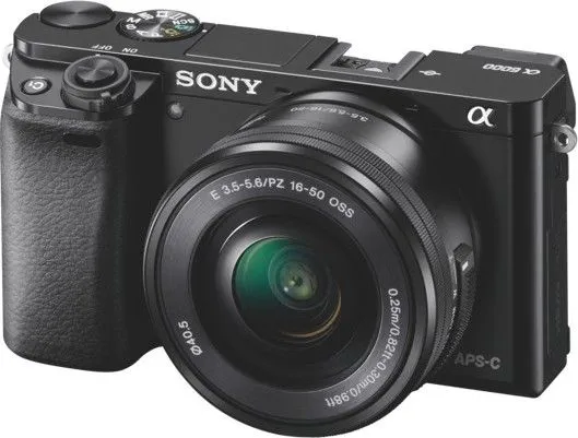 SONY Alpha 6000 (ILCE6000LB) Digitális fényképezőgép + 16-50 mm Objektív