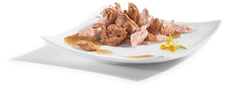 Gourmet Perle Multipack minifalatok gyümölcslében marhahússal, csirkével, nyúllal és lazaccal 48 x 85 g - 3 + 1 ingyenes
