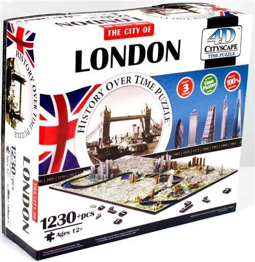 4D Cityscape London Puzzle