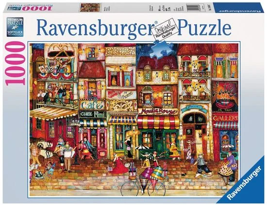 Ravensburger Francia utakon Puzzle 1000 db