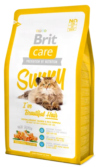 Brit Care Cat Sunny I´ve Beautiful Hair 7 kg
