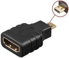 PremiumCord Átalakító, HDMI A/F - micro HDMI D/M