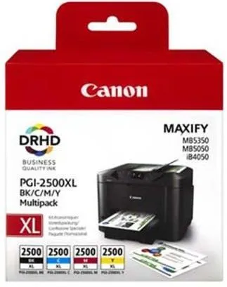 CANON PGI-2500XL Tintapatron Multipack, C/M/Y/BK