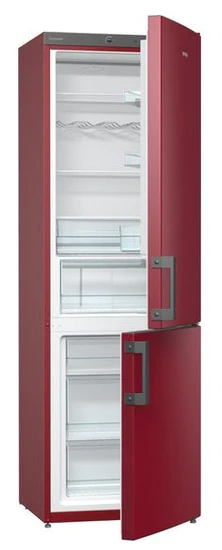 Gorenje RK 6192 ER A++ Kombinált hűtőszekrény, Bordó