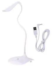 EMOS D08 LED USB Asztali lámpa, Fehér
