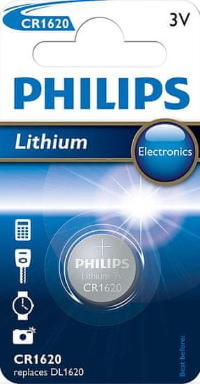 PHILIPS Lithium Elem (CR1620/00B)