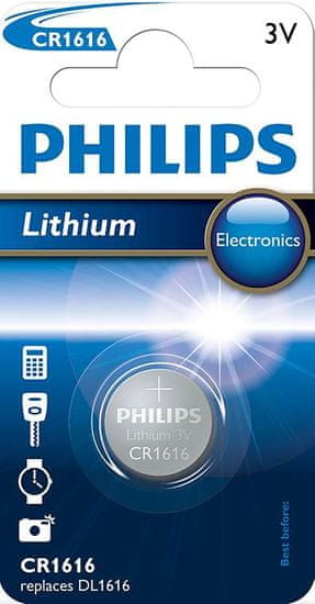 PHILIPS Lithium gombelem (CR1616/00B)