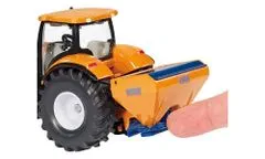 SIKU Super - Traktor tolólappal és sószóróval