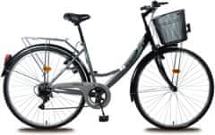 Olpran Mercury lux 28" shimano Női Trekking kerékpár, Ezüst