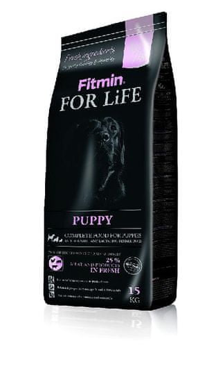 Fitmin For Life Puppy Száraz kutyatáp, 15 kg