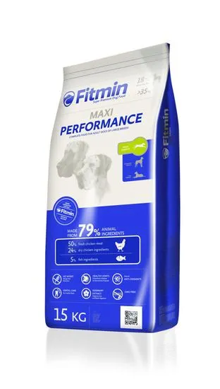 Fitmin Maxi Performance kutyatáp - 15kg
