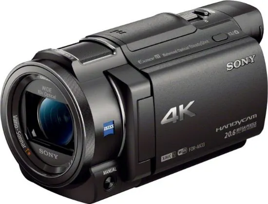 SONY FDR-AX33 4K Digitális videókamera
