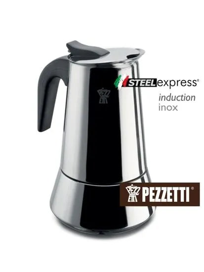 Pezzetti Steelexpress Kávéfőző, 4 személyes