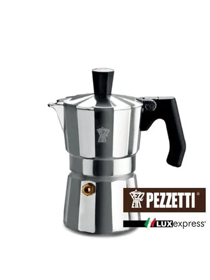 Pezzetti Luxexpress Kávéfőző, Ezüst, 2 személyes