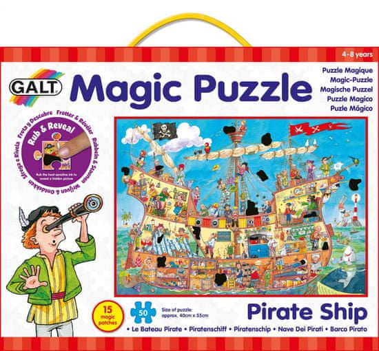 Galt Mágikus Puzzle - Kalóz Hajó 2
