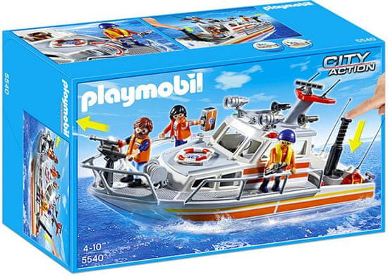 Playmobil 5540 Tűzoltó mentőhajó