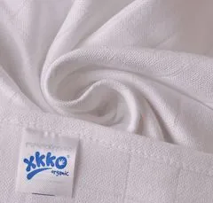 XKKO Biopamut textilpelenka, 70 x 70 cm, 5 db-os, Fehér
