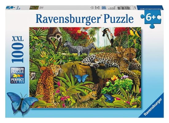 Ravensburger Vad dzsungel XXL Puzzle, 100 db